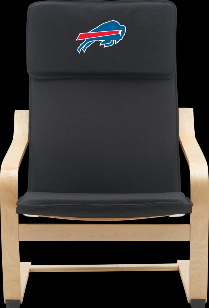 Buffalo Bills Black Accent Chair - Thumbnail - Image 3