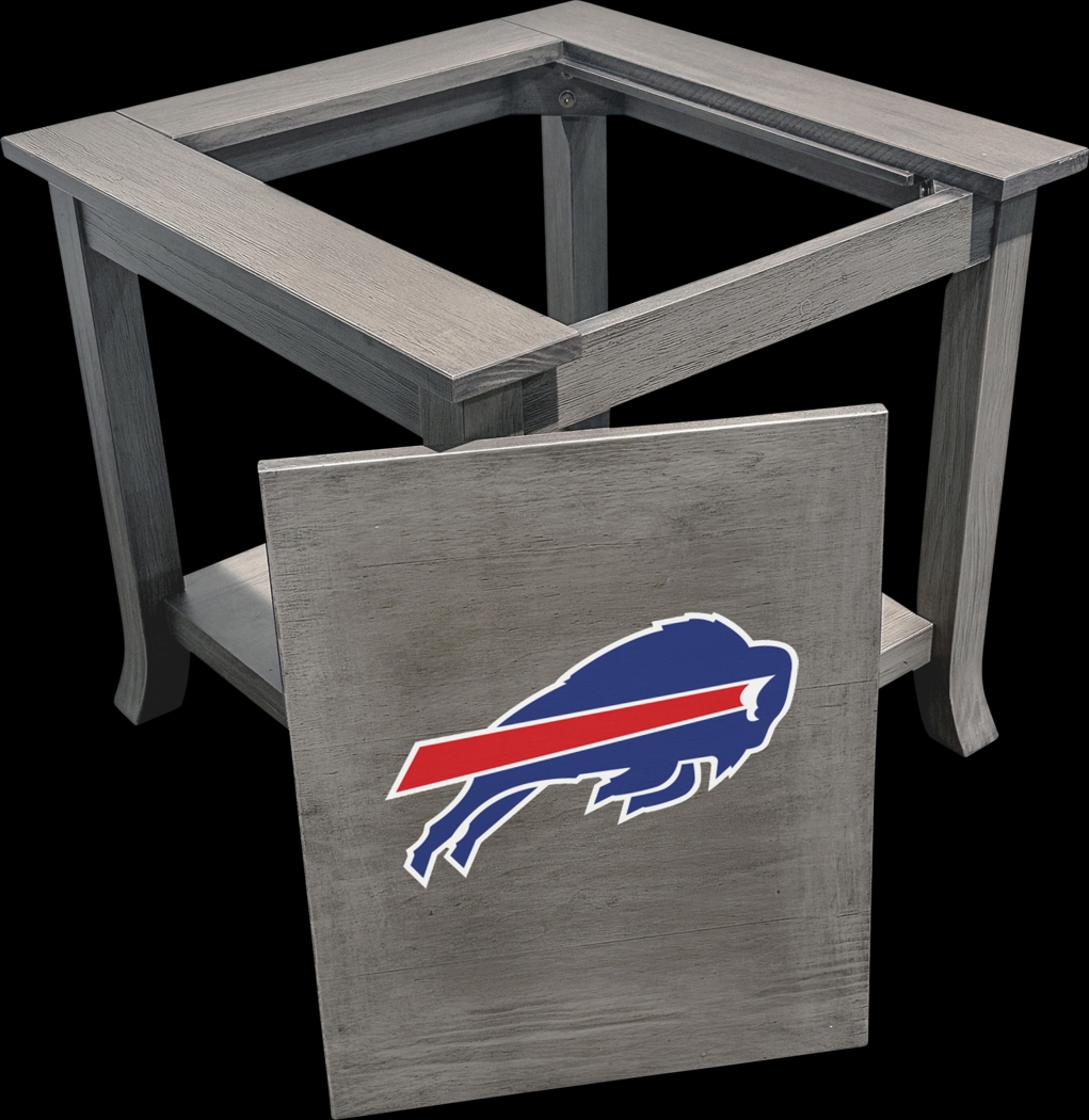Buffalo Bills Game Day End Table - Thumbnail - Image 3