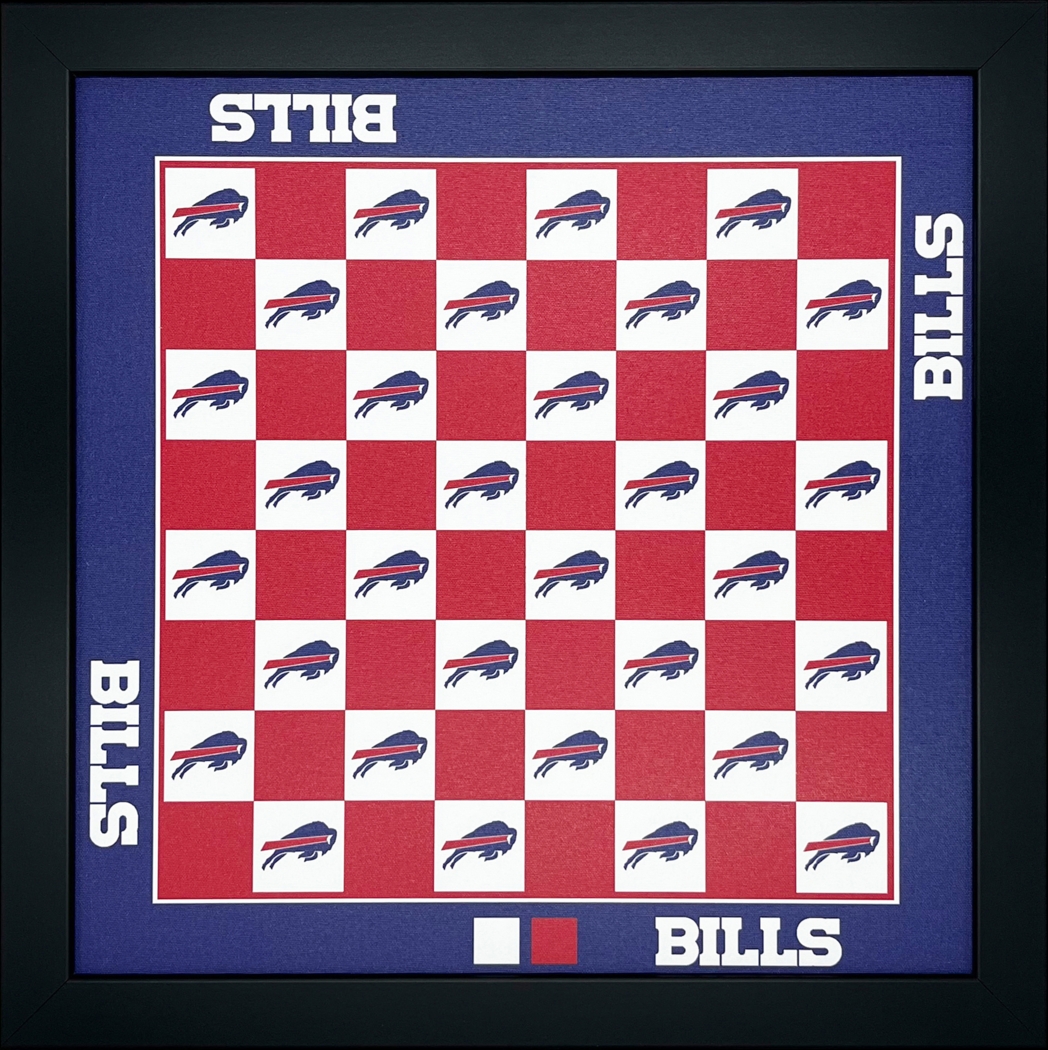 Buffalo Bills Wall Chess Set - Thumbnail - Image 1