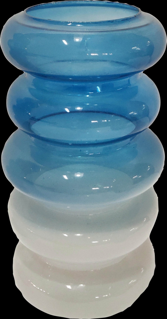 Buffkin Blue 12 in. Vase - Thumbnail - Image 1