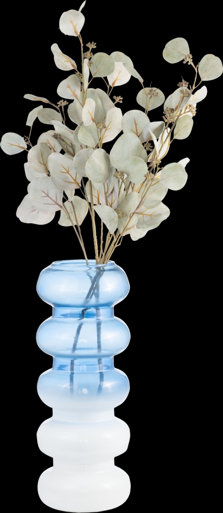 Buffkin Blue 17 in. Vase - Thumbnail - Image 2