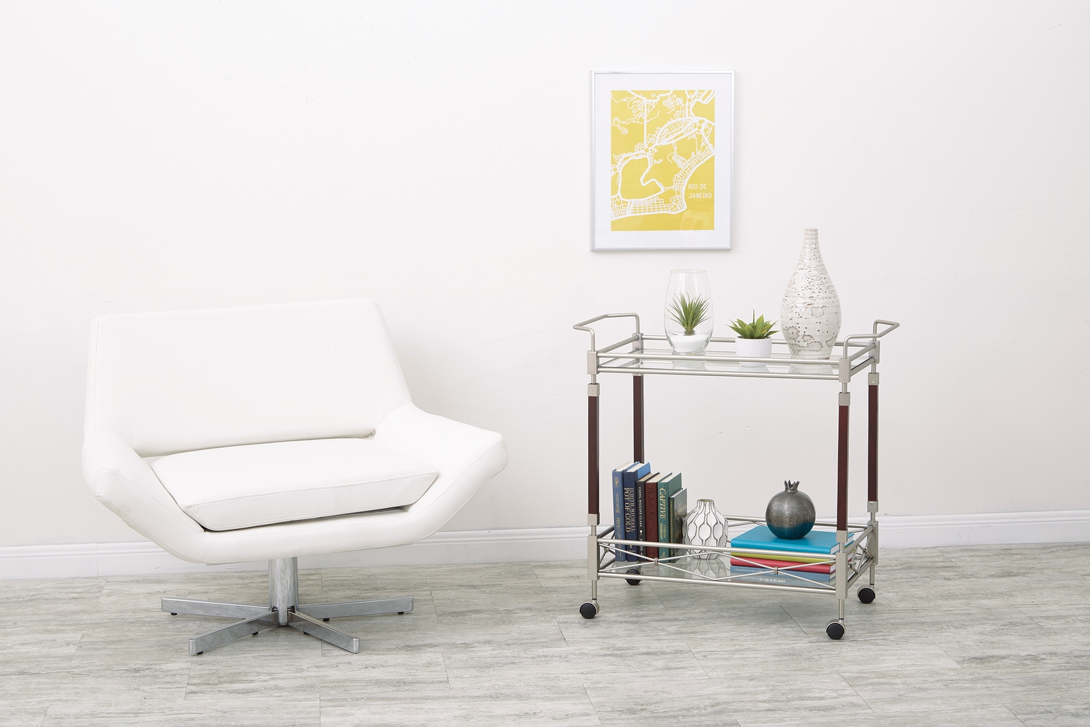 Buffland Bronze Bar Cart - Thumbnail - Image 2