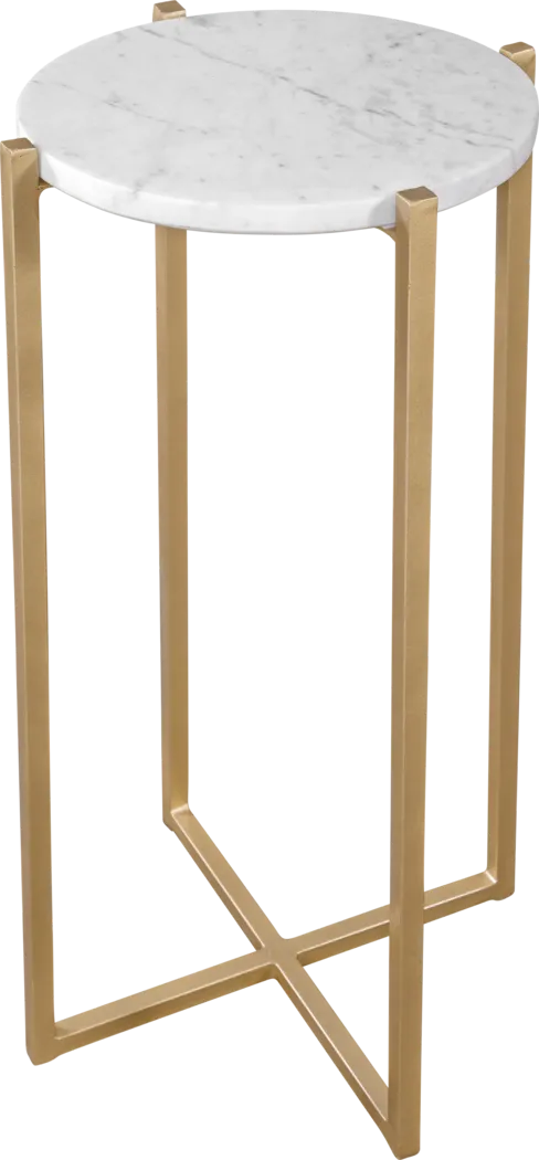 Bufkin White Accent Table - Thumbnail - Image 3