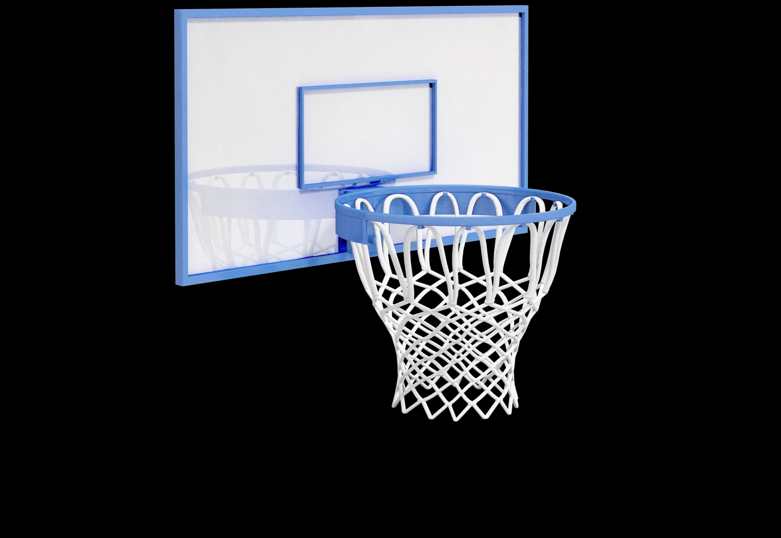 Build-a-Bunk Blue Basketball Hoop Accessory - Thumbnail - Image 2