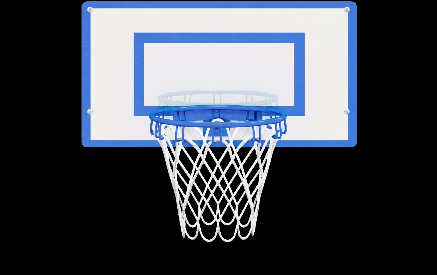 Build-a-Bunk Blue Basketball Hoop Accessory - Thumbnail - Image 1