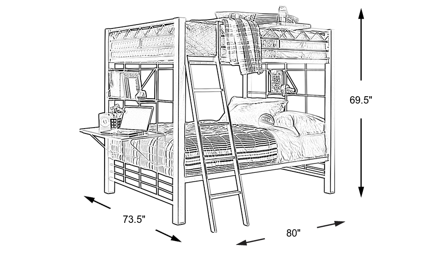 Dimension Image. Please refer to the Dimension Tab on this page for dimension details.