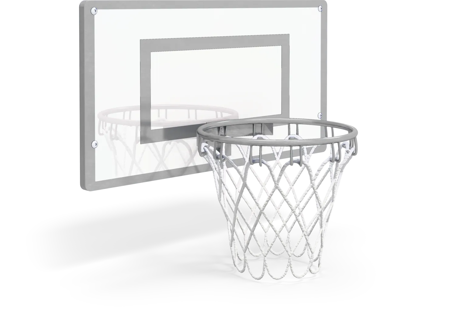 Build-a-Bunk Gray Basketball Hoop Accessory - Thumbnail - Image 3