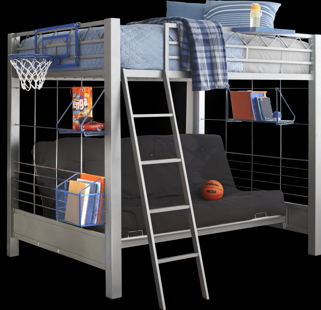 Build-A-Bunk Gray Full/Futon Loft Bed - Thumbnail - Image 1