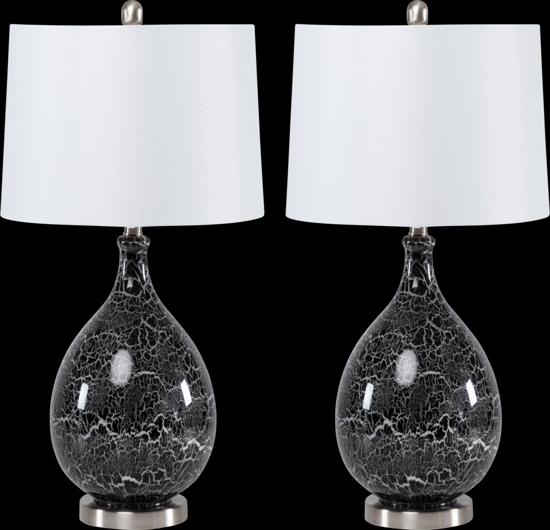 Builtmore Farm Gray Table Lamps, Set of 2 - Thumbnail - Image 1