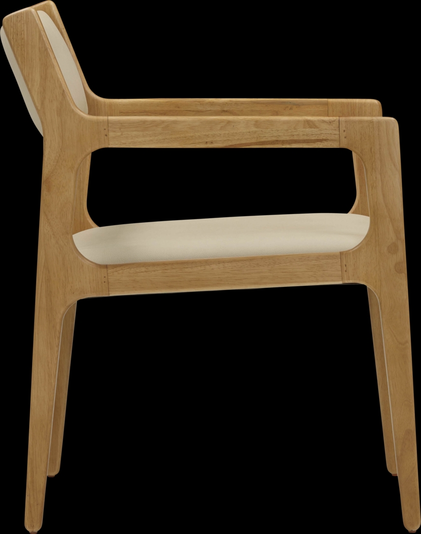 Bulkeley Cream Arm Chair, Set of 2 - Thumbnail - Image 5