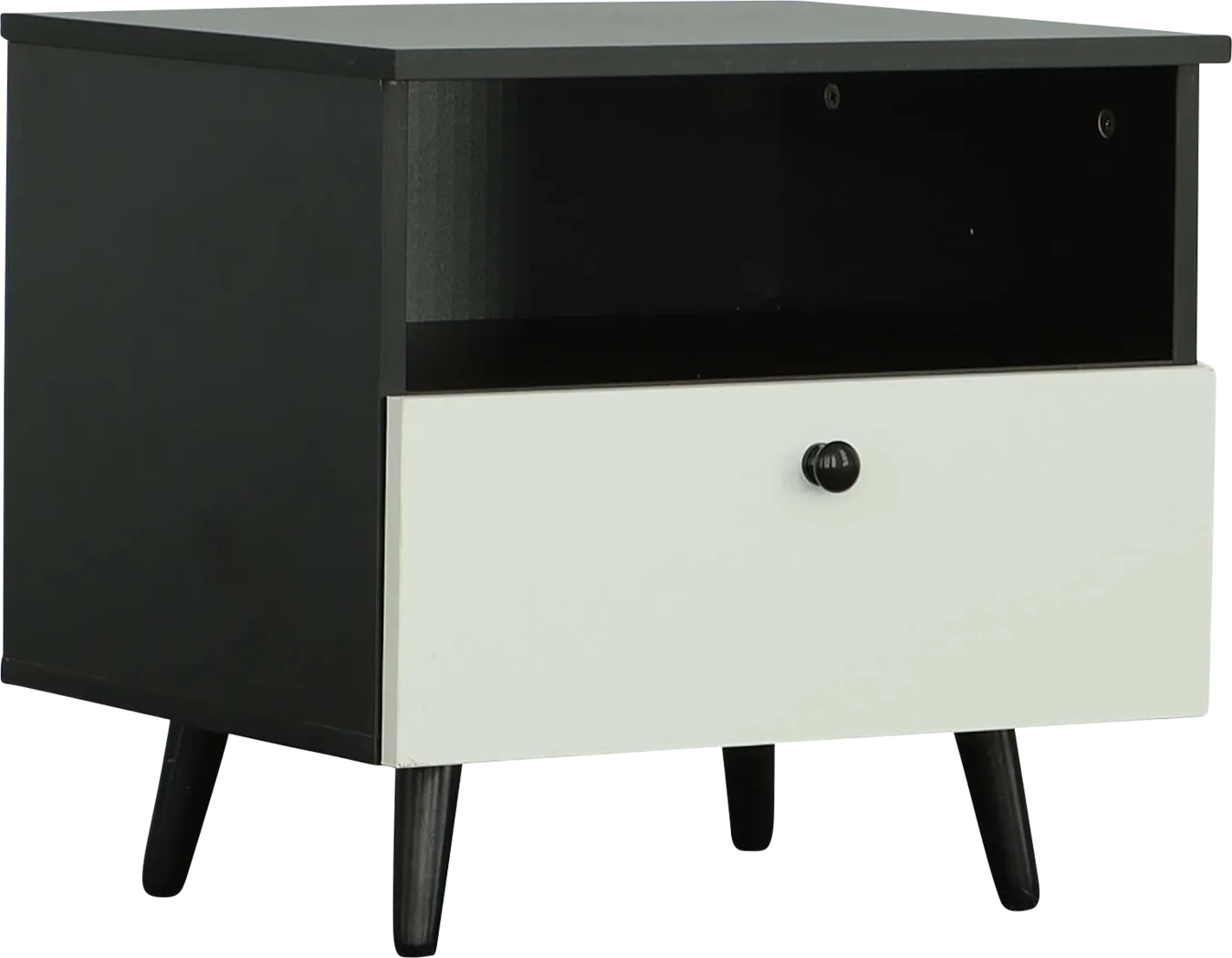 Bulkley Black Nightstand - Thumbnail - Image 1