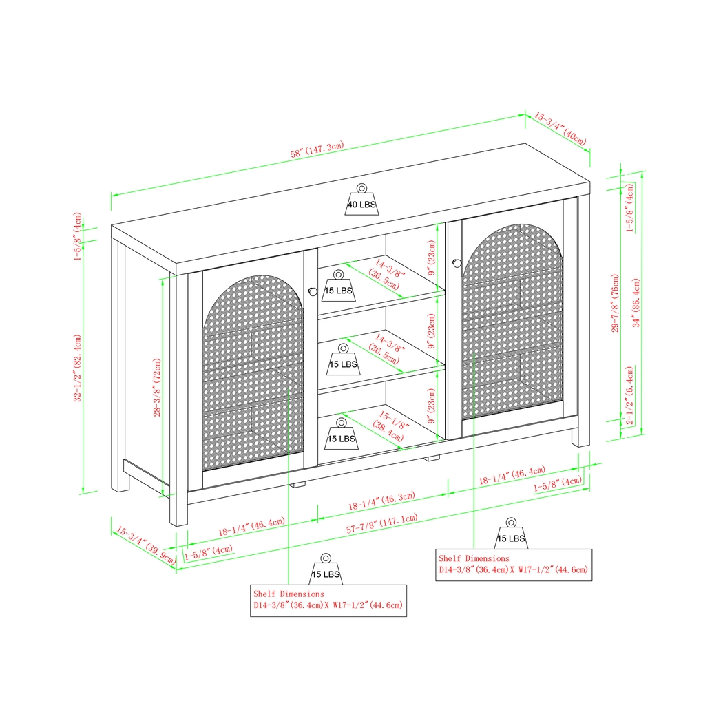 Bullfinch Oak Sideboard - Thumbnail - Image 6