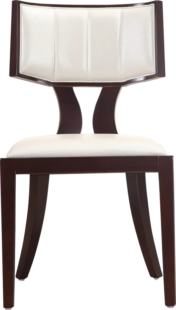 Bullnite White Side Chair, Set of 2 - Image 3