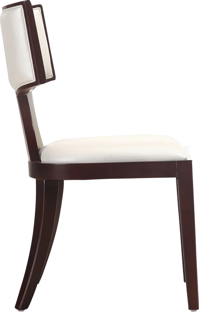 Bullnite White Side Chair, Set of 2 - Image 4