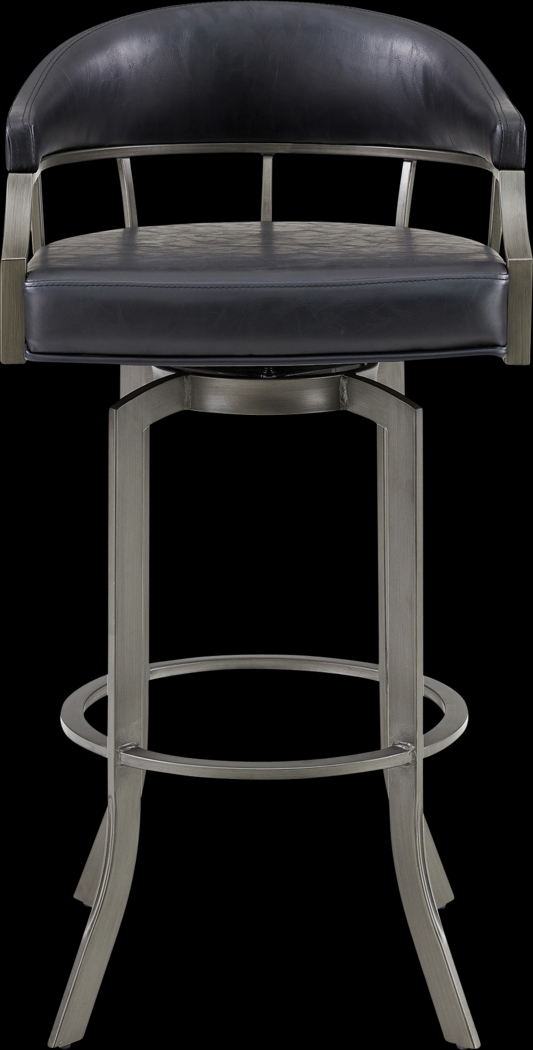 Bulltales Black Counter Height Stool - Thumbnail - Image 3