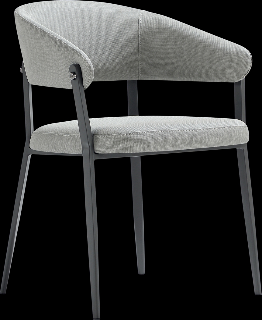 Bullworldy Gray Arm Chair - Thumbnail - Image 5