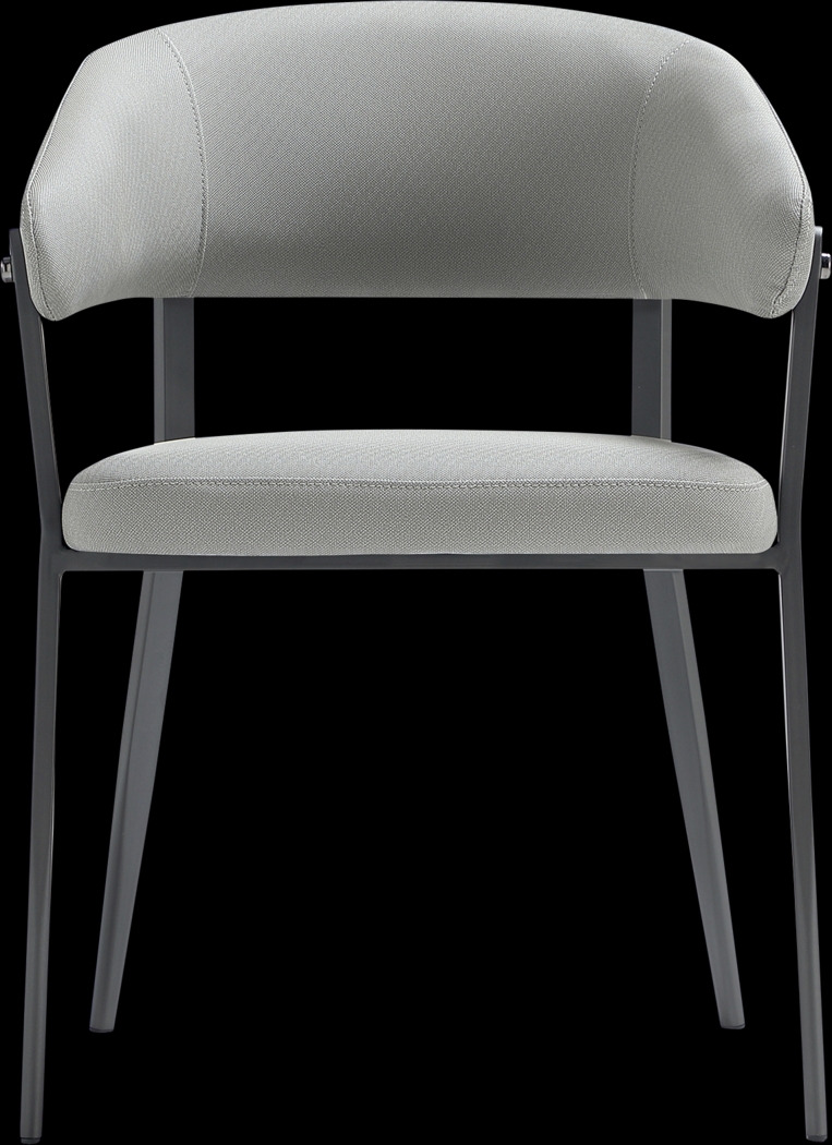Bullworldy Gray Arm Chair - Thumbnail - Image 1