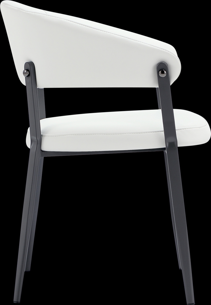 Bullworldy White Arm Chair - Thumbnail - Image 7