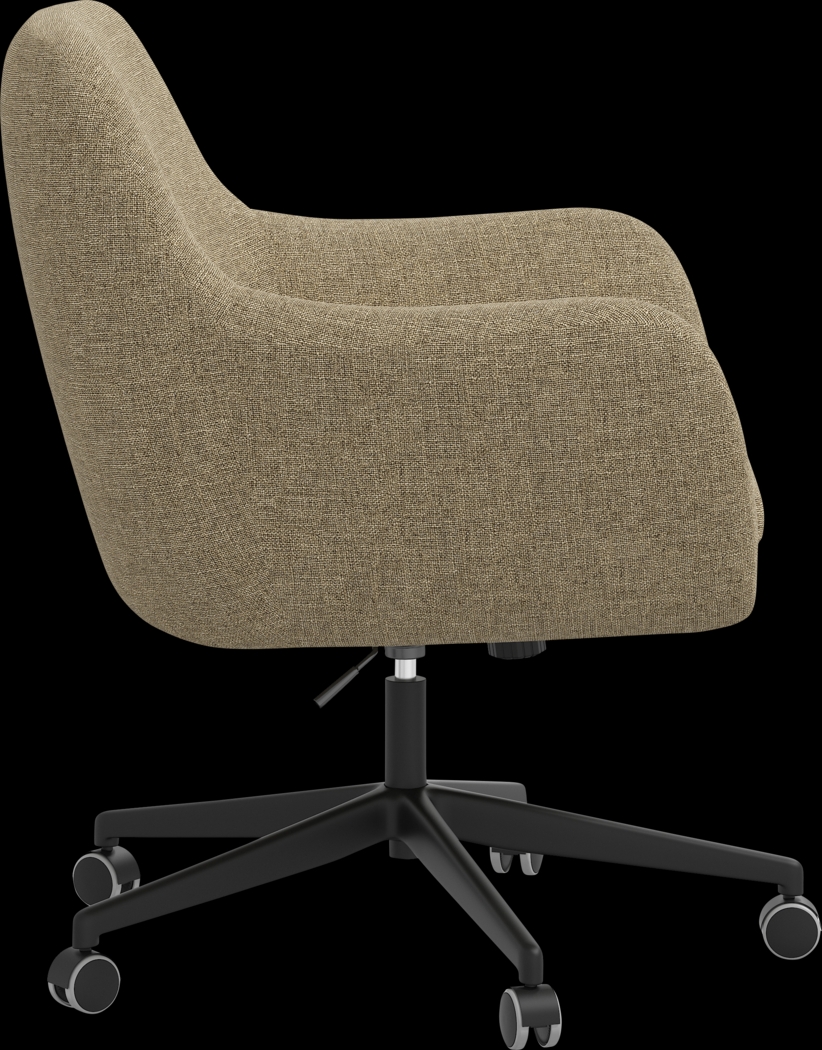 Bulwer Beige Desk Chair - Thumbnail - Image 3