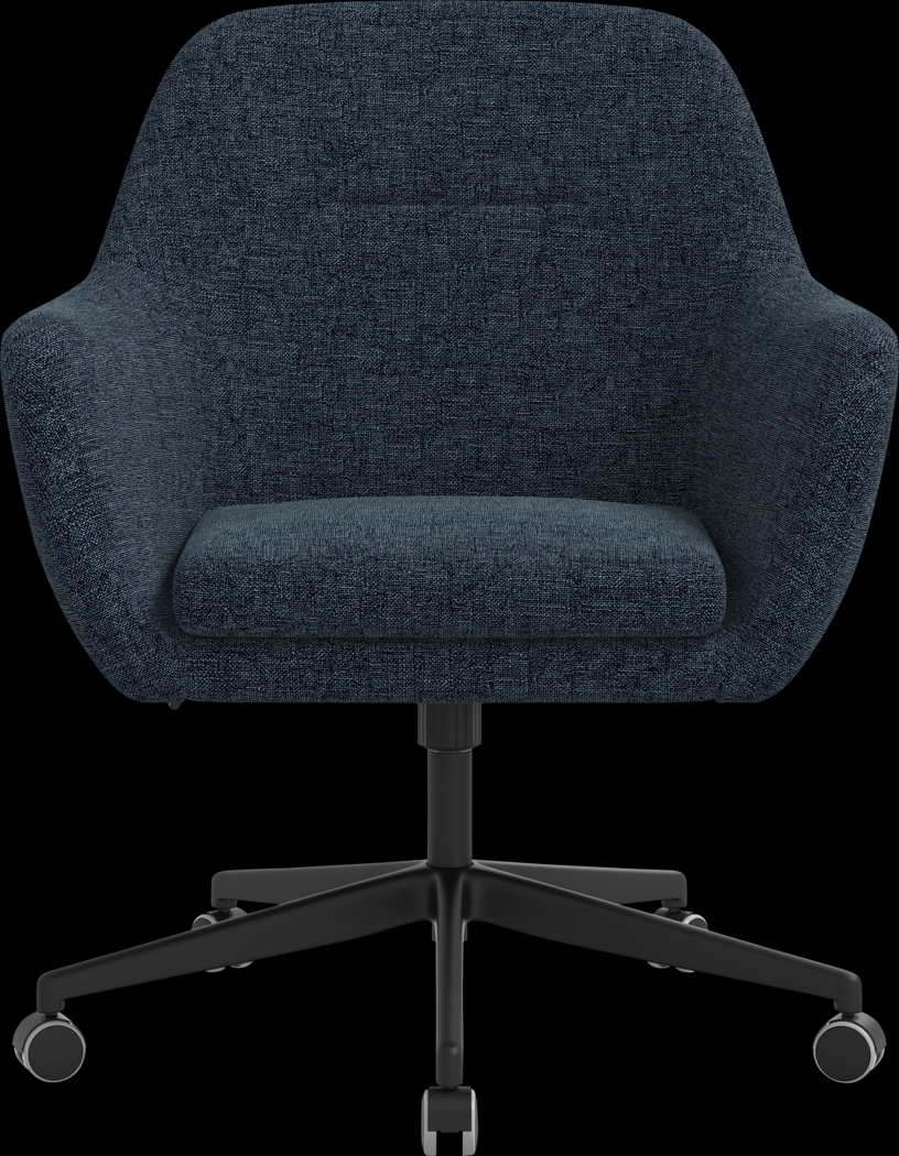 Bulwer Blue Desk Chair - Thumbnail - Image 2