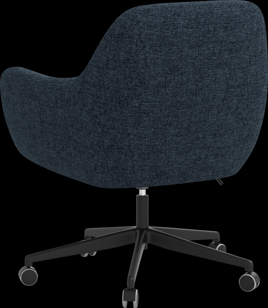 Bulwer Blue Desk Chair - Thumbnail - Image 4