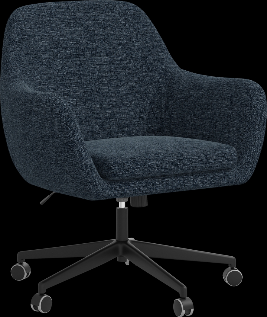Bulwer Blue Desk Chair - Thumbnail - Image 1