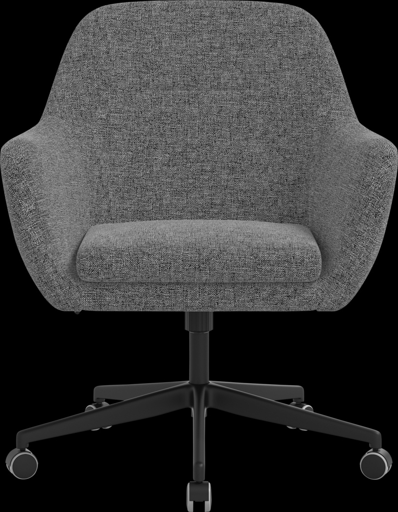Bulwer Gray Desk Chair - Thumbnail - Image 2