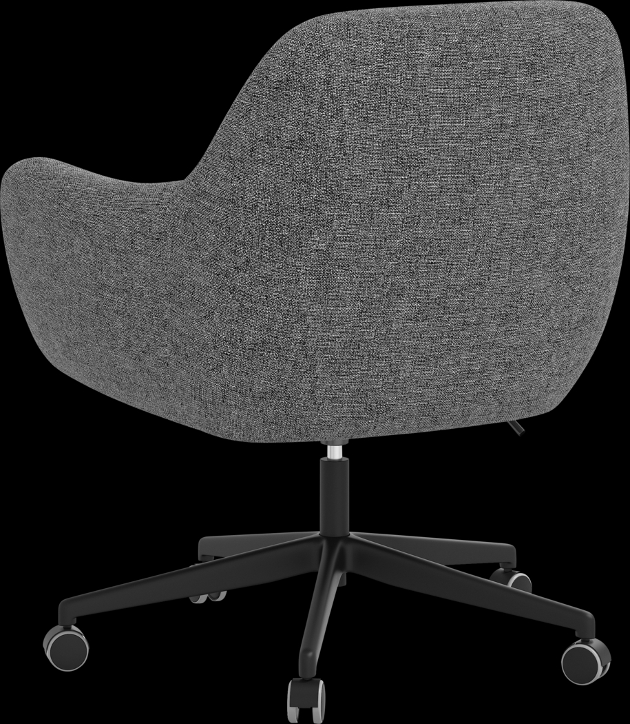 Bulwer Gray Desk Chair - Thumbnail - Image 4