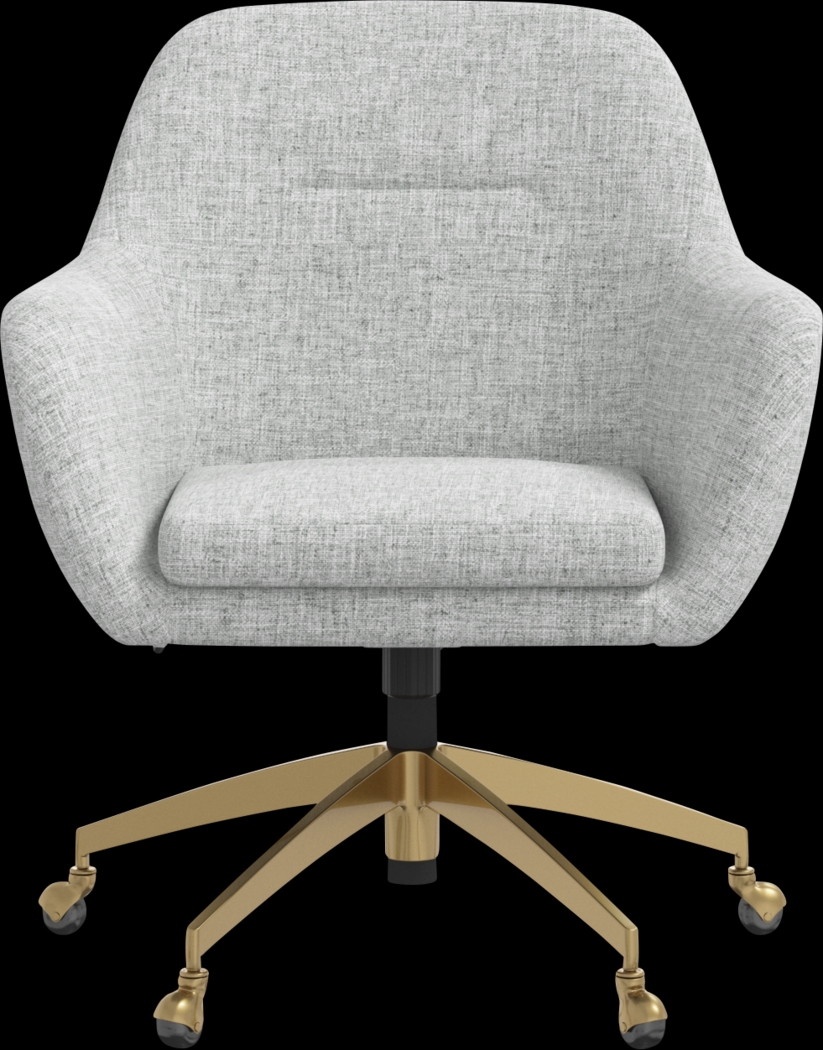 Bulwer Gray Desk Chair - Thumbnail - Image 2