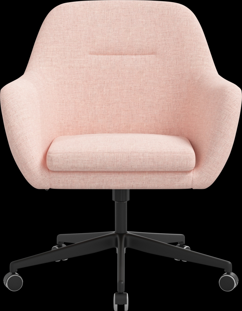 Bulwer Pink Desk Chair - Thumbnail - Image 2