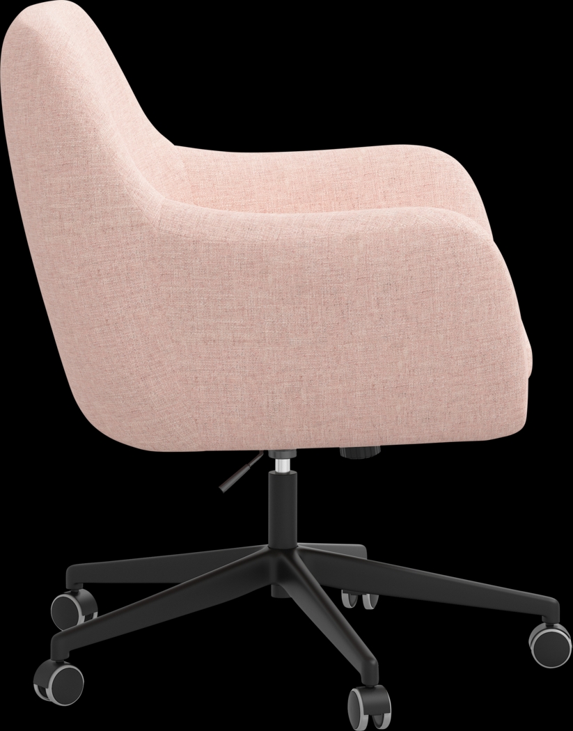 Bulwer Pink Desk Chair - Thumbnail - Image 3