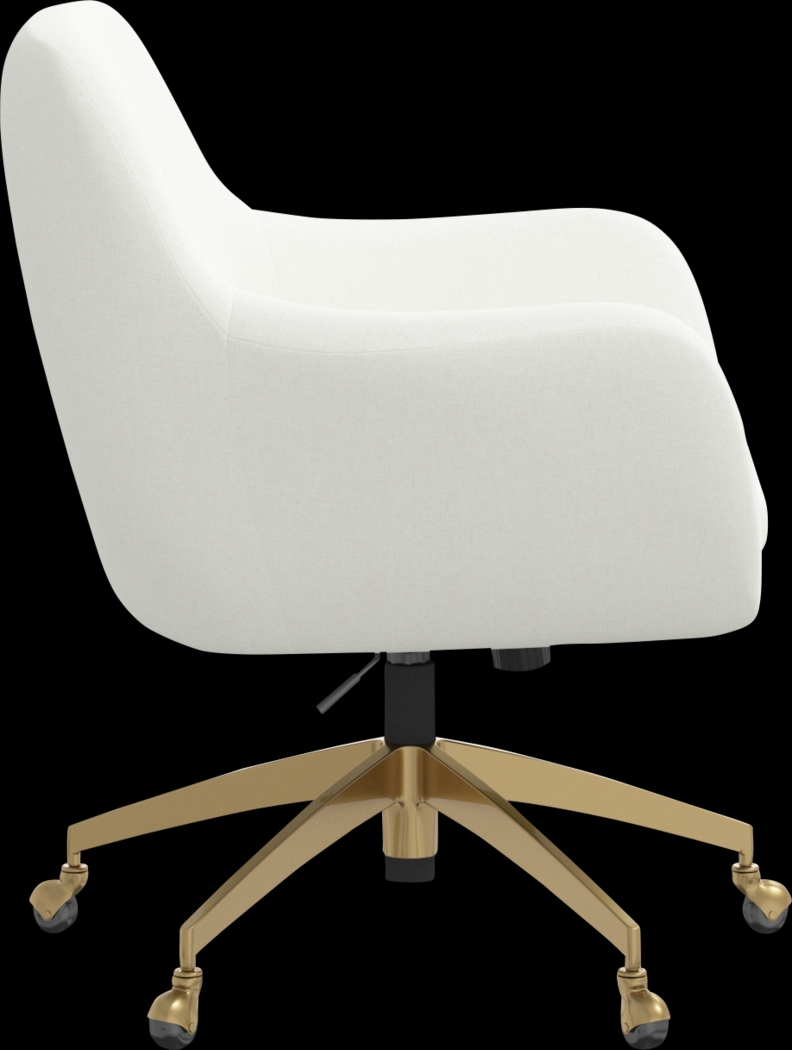 Bulwer White Desk Chair - Thumbnail - Image 2