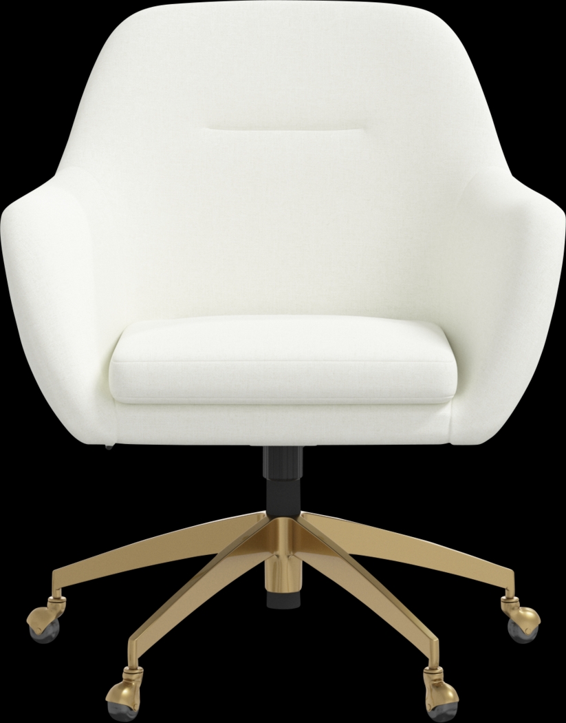 Bulwer White Desk Chair - Thumbnail - Image 3