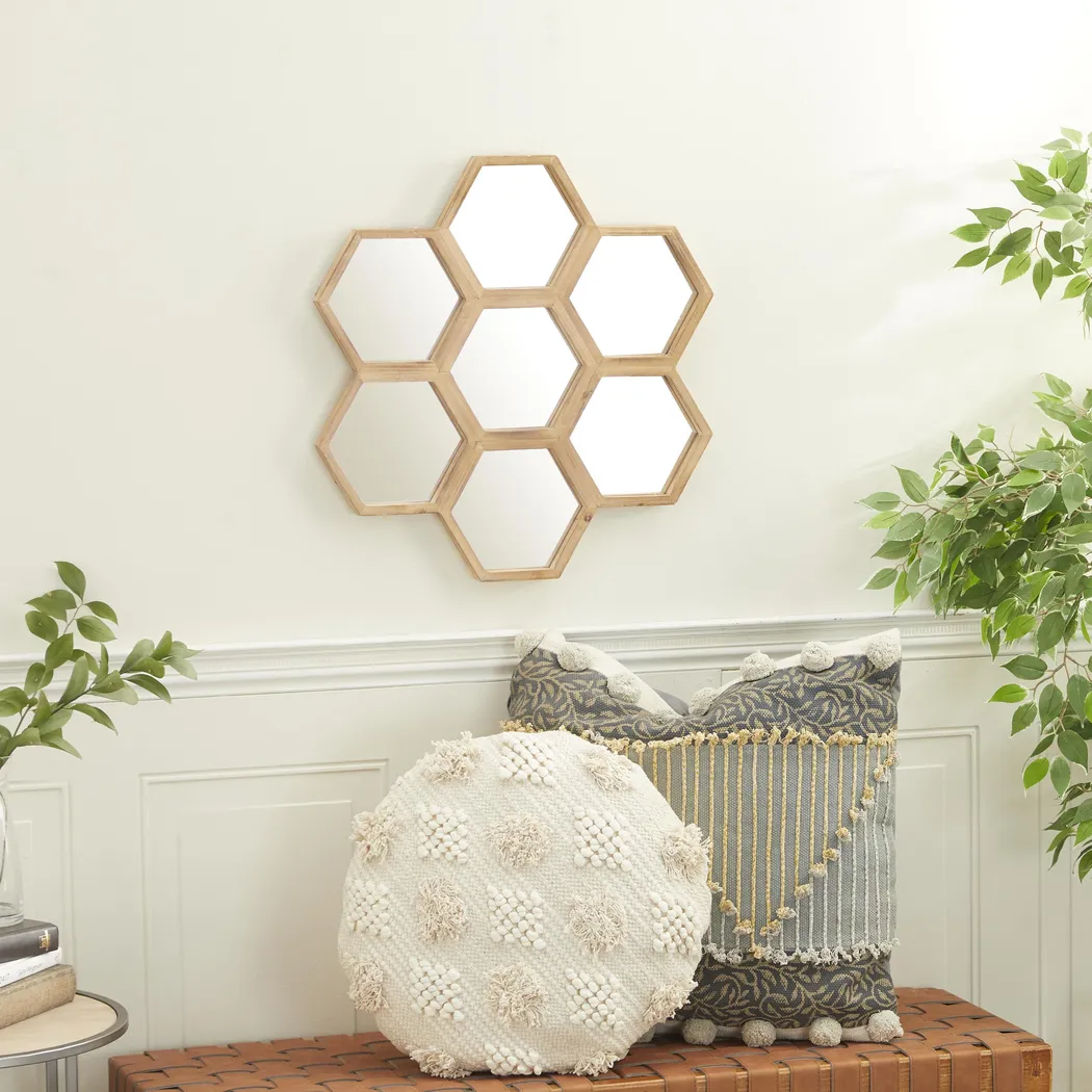 Bumble Light Oak Wall Mirror - Thumbnail - Image 2