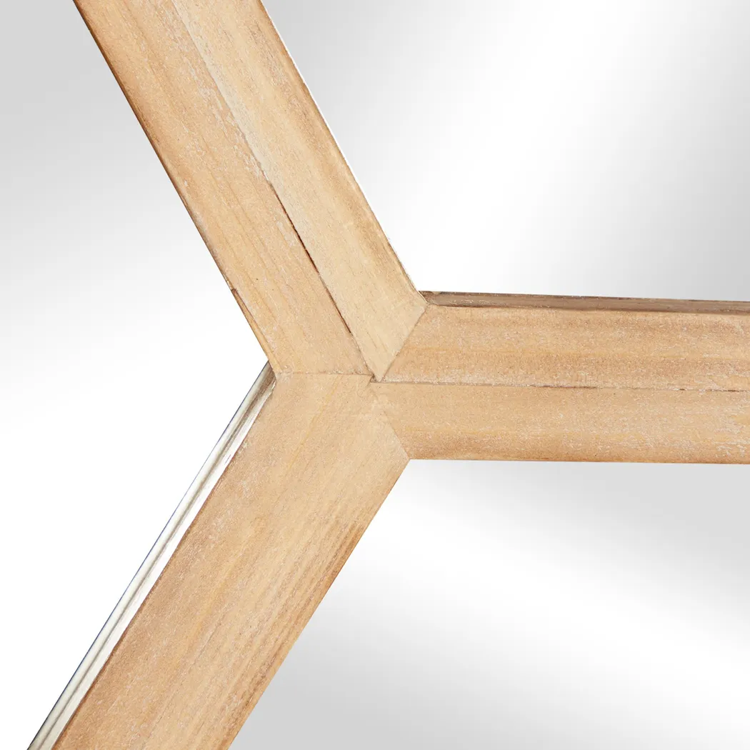 Bumble Light Oak Wall Mirror - Thumbnail - Image 3