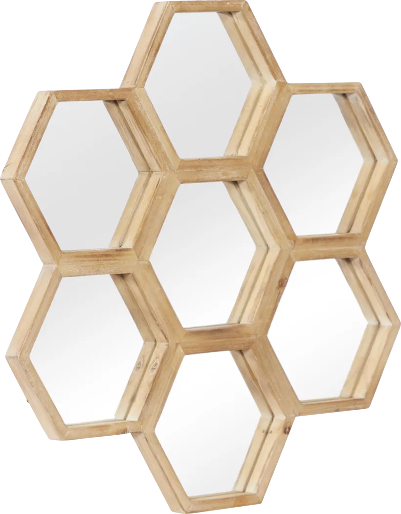 Bumble Light Oak Wall Mirror - Thumbnail - Image 5