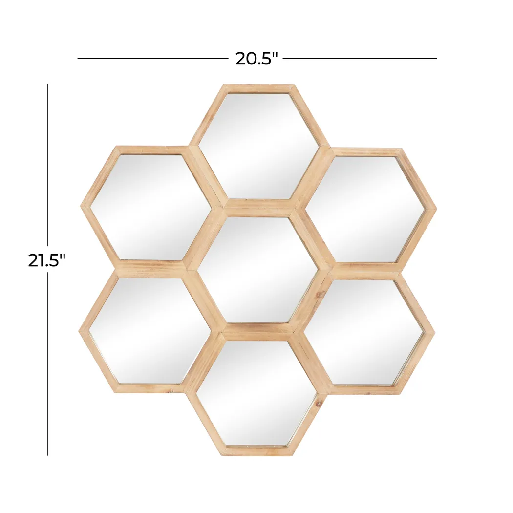 Bumble Light Oak Wall Mirror - Thumbnail - Image 6