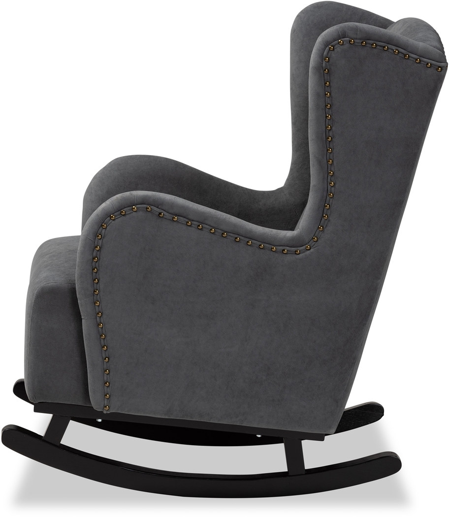 Bumelia Gray Rocking Chair - Thumbnail - Image 3