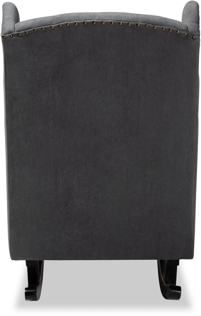 Bumelia Gray Rocking Chair - Thumbnail - Image 4