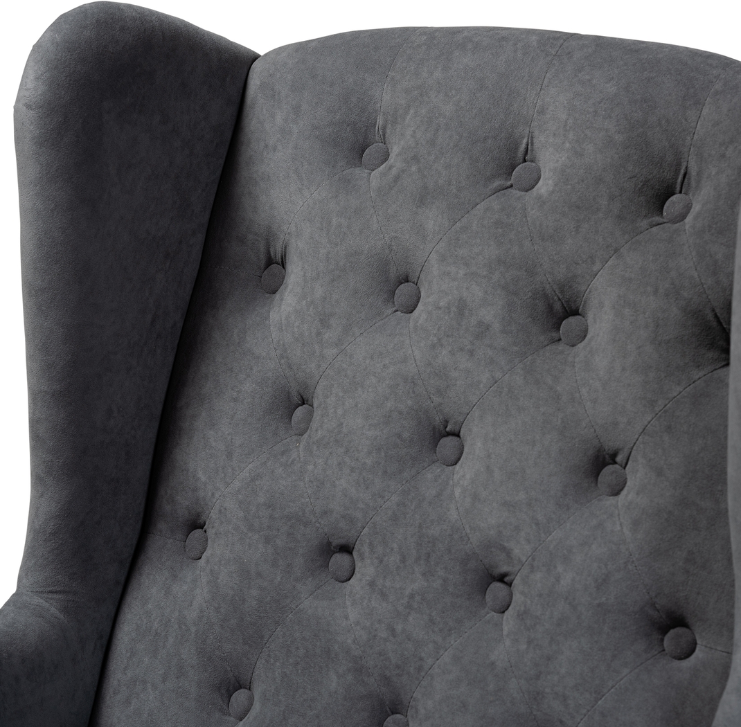 Bumelia Gray Rocking Chair - Thumbnail - Image 5