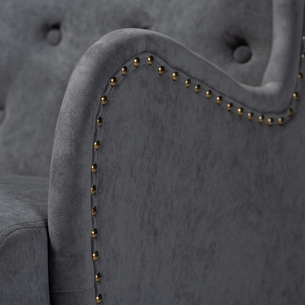 Bumelia Gray Rocking Chair - Thumbnail - Image 6