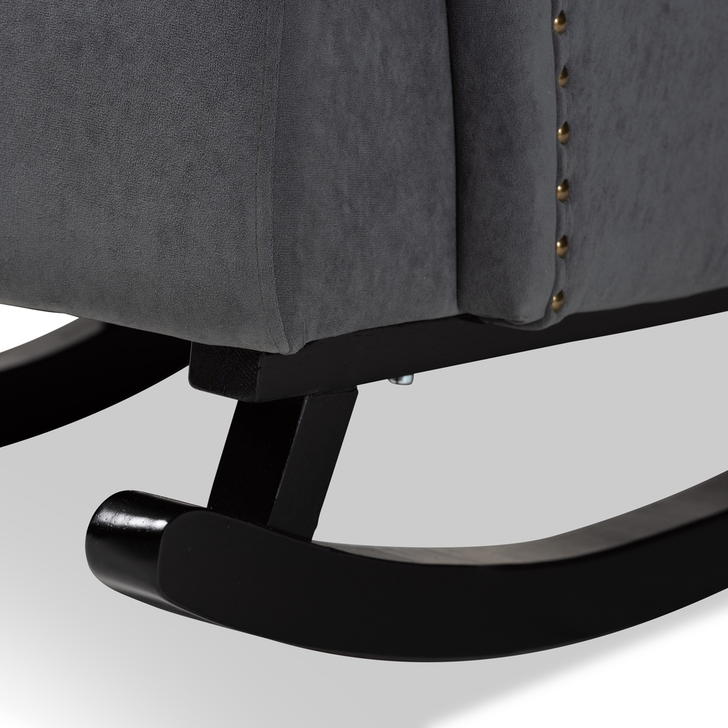 Bumelia Gray Rocking Chair - Thumbnail - Image 7
