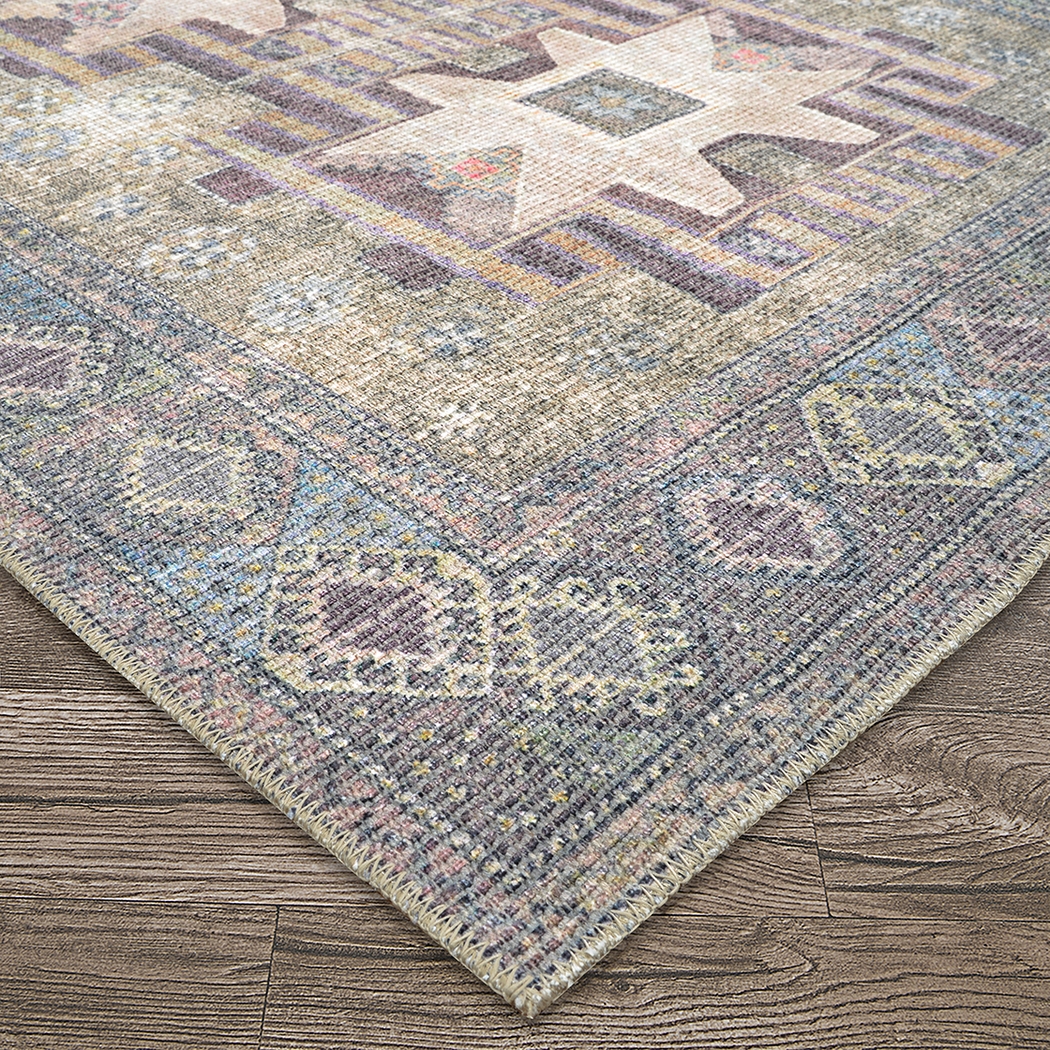 Bunal Plum 5' x 8' Rug - Thumbnail - Image 4