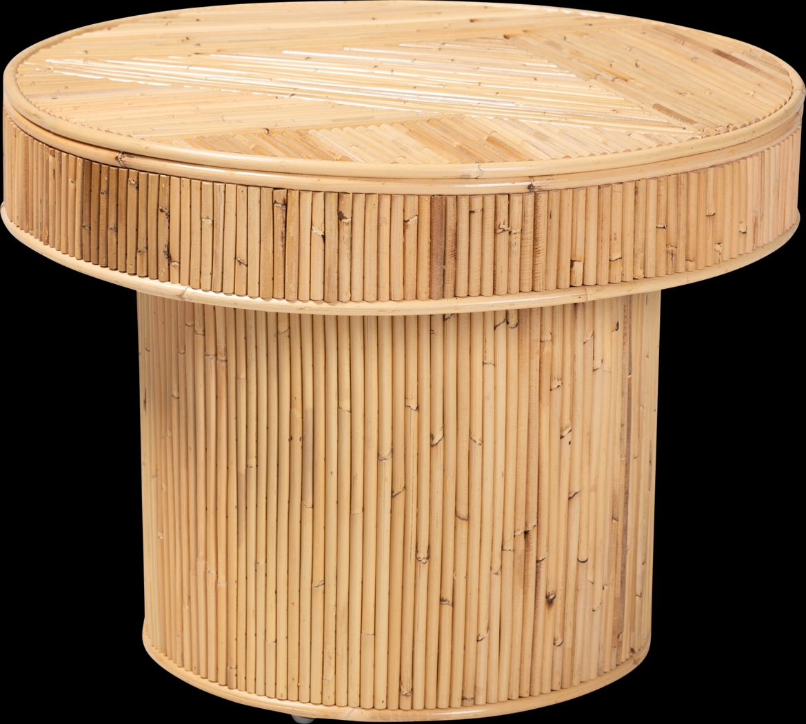 Bunche Brown End Table - Thumbnail - Image 1