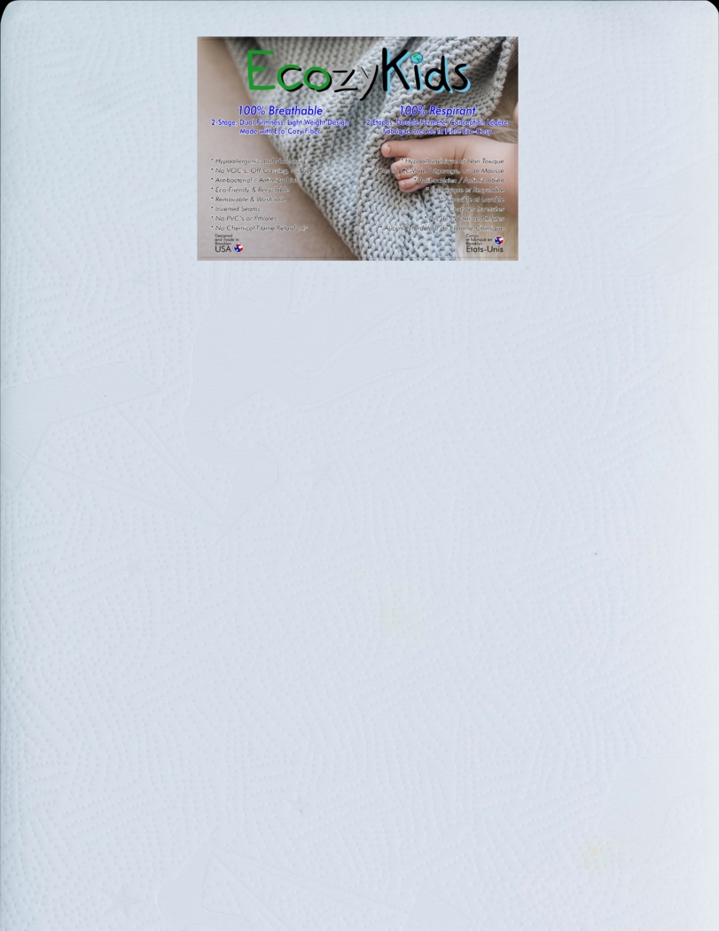 Bundle of Dreams Ecozy Kids 6" Crib Mattress - Thumbnail - Image 2