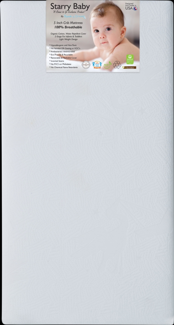 Bundle of Dreams Starry Baby Crib Mattress - Thumbnail - Image 2