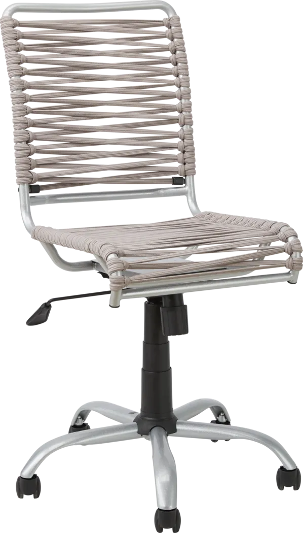 Bungee Twist Gray Desk Chair - Thumbnail - Image 1