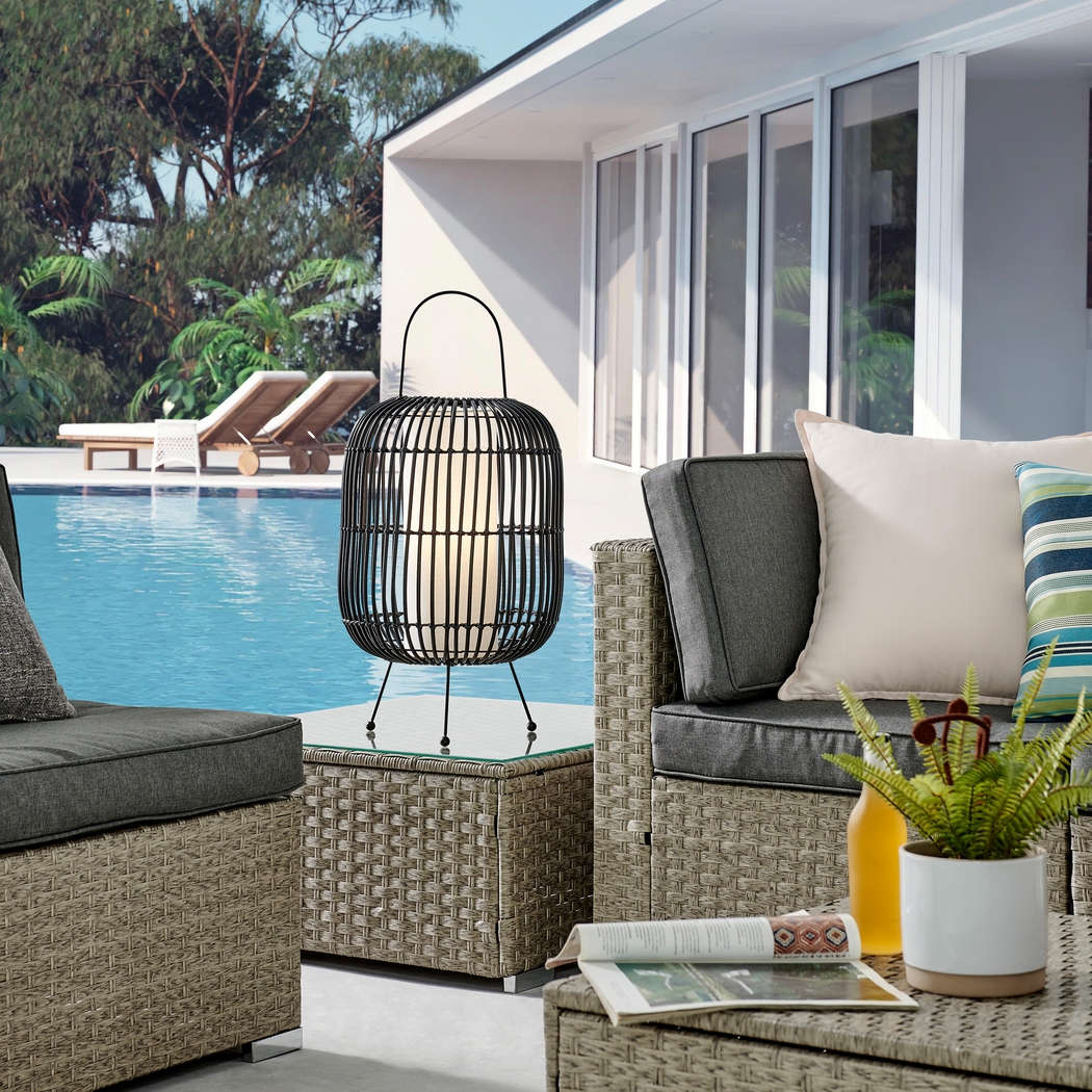 Bunyard Post Black Outdoor Lamp - Thumbnail - Image 3