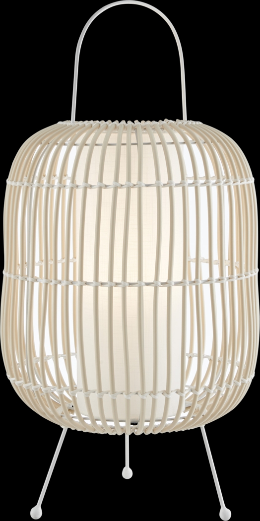 Bunyard Post White Outdoor Lamp - Thumbnail - Image 1