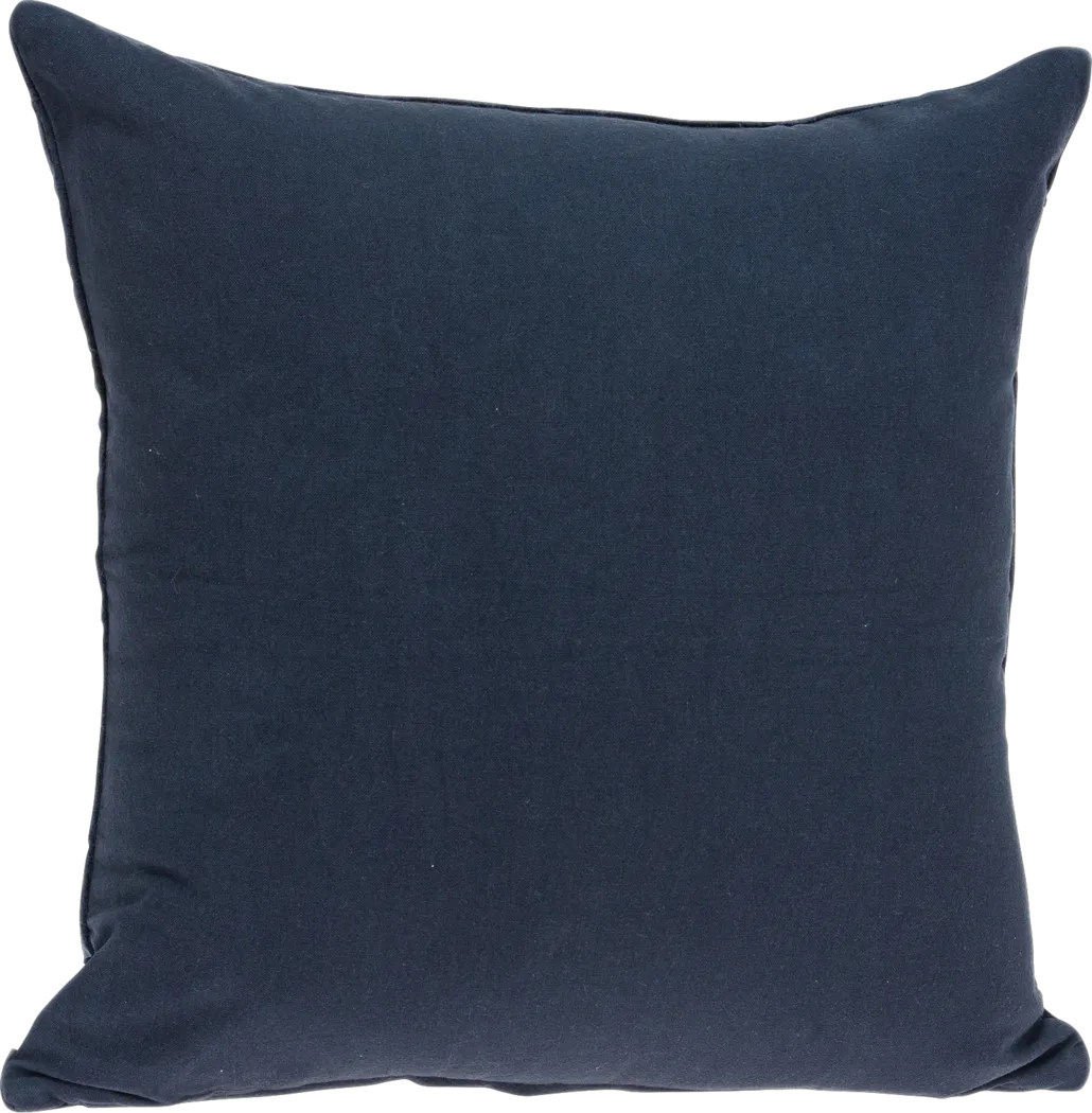 Buraid Blue Accent Pillow - Thumbnail - Image 2